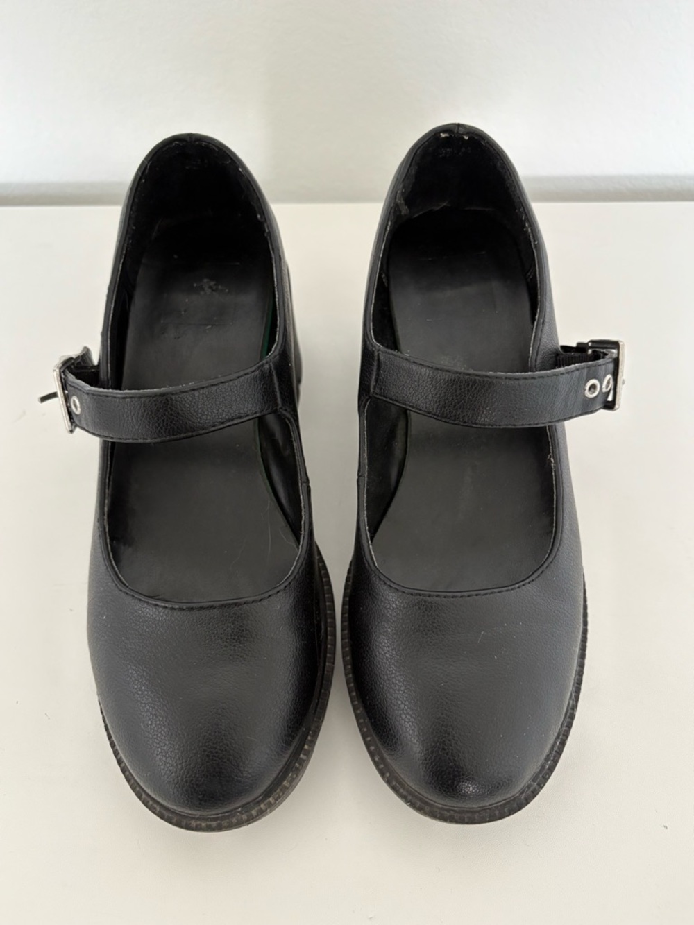 Dolce Vita Black Mary Jane Platform Shoes